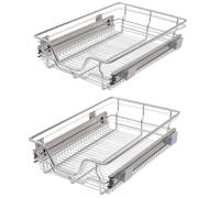 AX Cestelli Rete Argento 400mm MaxCarico25kg 364-368x460x130mm Cucina News 50479