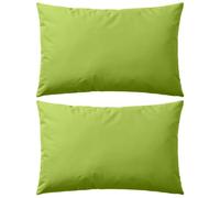 vidaXL 2X Cuscini da Esterno Verde Cuscinetti Guanciali Decorativi da Giardino