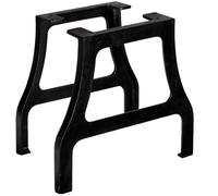 vidaXL 2x Gambe per Tavolino da Caffè a Forma di A in Ghisa Supporti Sostegni