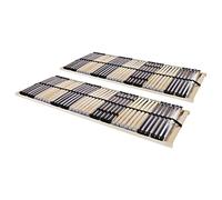 AX 2 Reti 42Doghe Legno Massello Letto 195x90x10cm Telaio Camera Corpo + 3051435