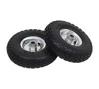 vidaXL 2X Ruote Carrello a Mano in Gomma 4.10/3.50-4 (260x83) Rotelle Ricambi