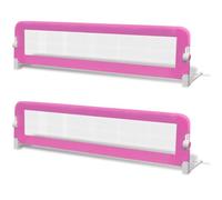 AX 2 Sponde Letto Barriera Sicurezza Bambini 18mesi/5anni 150x36.5x42cm + 276086