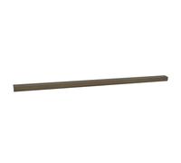 vidaXL 30 pastiglie per gradini in alluminio marrone a forma di L, 67 cm, per interni