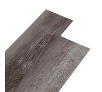 vidaXL 32 tavole autoadesive in legno a righe, 4,46 m², PVC, pavimenti modulari, lamelle durevoli e autoadesive per interni, facile manutenzione, migliora il comfort della casa
