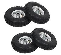 vidaXL 4X Ruote Carrello a Mano in Gomma 4.10/3.50-4 (260x83) Rotelle Ricambi