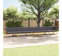 vidaXL 6 Pezzo Unità di divano pallet da giardino