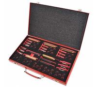 vidaXL 63 pz Riparazione Filetto Candela Incandescenza M8 M9 M10 M12