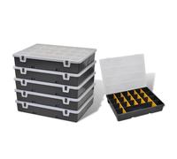 vidaXL 6X Cassette di Attrezzi Assortite Box Strumenti Officina Portautensili