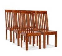 vidaXL 6X Sedie da Pranzo Moderne Massello Sheesham Seggiole per Sala Cucina