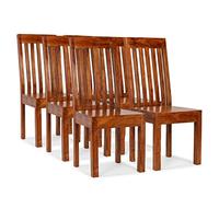 vidaXL 6X Sedie da Pranzo Moderne Massello Sheesham Seggiole per Sala Cucina