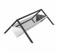 vidaXL Abbreviazione per bestiame argento 111 x 76 x 38 cm, altri articoli industriali, design rettangolare, materiali durevoli per vari usi, mercati al dettaglio e all'ingrosso.