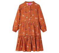 vidaXL Abito da Bambina Cognac 92