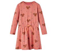 vidaXL Abito da Bambina Rosa Antico 128