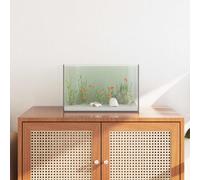 vidaXL Acquario con archiviazione Trasparente 40 x 25 x 25 cm Vetro