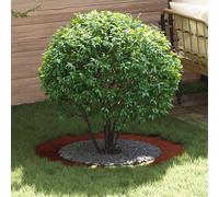 vidaXL adatto per Anelli d'Albero Piatto 5 pcs Marrone Ø60 / 90 cm