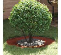vidaXL adatto per Anello d'Albero Piatto Ruggine Ø40/70 cm