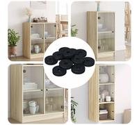 vidaXL adatto per Rondella Piatta 12 pcs Nero ∅15 x 3 mm, Rondella rotonda, materiali resistenti ai graffi, strumento durevole, design compatto, accessorio multifunzionale