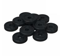 vidaXL adatto per Rondella Piatta 12 pcs Nero ∅15 x 3 mm, Rondella rotonda, materiali resistenti ai graffi, strumento durevole, design compatto, accessorio multifunzionale