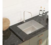 vidaXL Adesivo per Mobili Autoadesivo Nero Marmoreo 90x500 cm in PVC