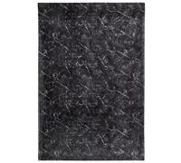 vidaXL Adesivo per Mobili Autoadesivo Nero Marmoreo 90x500 cm in PVC