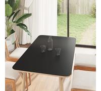 vidaXL Adesivo per Mobili Autoadesivo Nero Opaco 90x500 cm in PVC