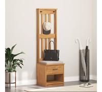 vidaXL Albero da Ingresso SANDNES 45x40x159,5 cm in Legno di Pino