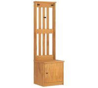 vidaXL Albero da Ingresso SANDNES 45x40x159,5 cm in Legno di Pino, Panca del corridoio, Mobile del corridoio, scarpiera del corridoio