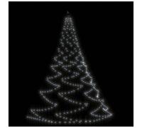 VIDAXL - Albero Da Parete Con Gancio Metallico 260 Led Bianco Freddo 3 M