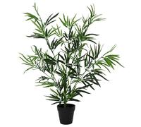 vidaXL Albero di Bambù Verde 90 x 14 x 80 cm Tessuto e Bambù