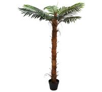 vidaXL Albero di Cocuspalm Artificiale Verde 70 x 18 x 140 cm