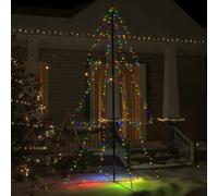 vidaXL Albero di Natale a Cono 300 LED per Interni Esterni 120x220 cm