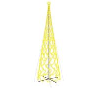 AX Albero Natale 8m Cono Luminoso 3000LED 12W Bianco Caldo ZigZag IP44 0K 343517