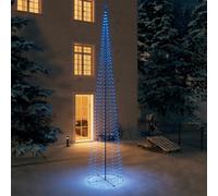 vidaXL Albero di Natale a Cono con 752 LED Blu 160x500 cm