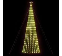 vidaXL Albero di Natale a LED 1028 LED Bianco Caldo 403 cm