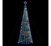 vidaXL Albero di Natale a LED 1028 LED Colorato 403 cm
