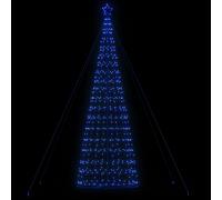 vidaXL Albero di Natale a LED 1534 LED Blu 500 cm