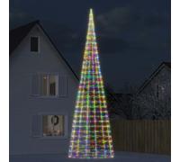 vidaXL Albero di Natale a LED 3000 LED Colorati 800 cm