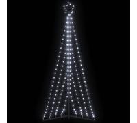 vidaXL Albero di Natale a LED 339 LED Bianco Freddo 182 cm