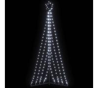 vidaXL Albero di Natale a LED 339 LED Bianco Freddo 187 cm