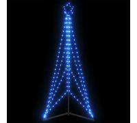 vidaXL Albero di Natale a LED 363 LED Blu 182 cm