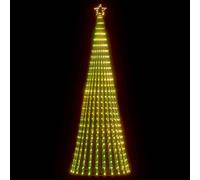 vidaXL Albero di Natale a LED 475 LED Bianco Caldo 247 cm