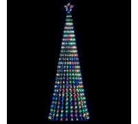 vidaXL Albero di Natale a LED 475 LED Colorato 247 cm