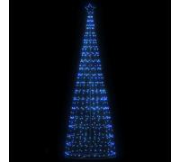 vidaXL Albero di Natale a LED 550 LED Blu 300 cm