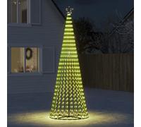 vidaXL Albero di Natale a LED 688 LED Bianco Caldo 300 cm