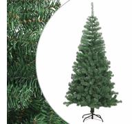 vidaXL Albero di Natale Artificiale 240cm con Supporto Acciaio Abete Natalizio
