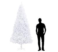 vidaXL Albero di Natale Artificiale 300 cm Bianco