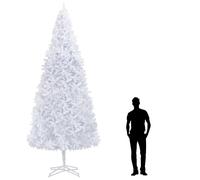 vidaXL Albero di Natale Artificiale 400 cm Bianco