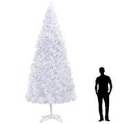 vidaXL Albero di Natale Artificiale 400 cm Bianco