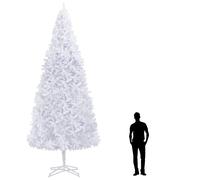 vidaXL Albero di Natale Artificiale 500 cm Bianco