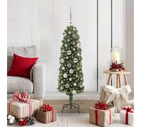 Albero di Natale artificiale con 150 LED Verde 120 cm